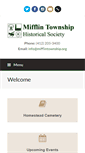Mobile Screenshot of mifflintownship.org